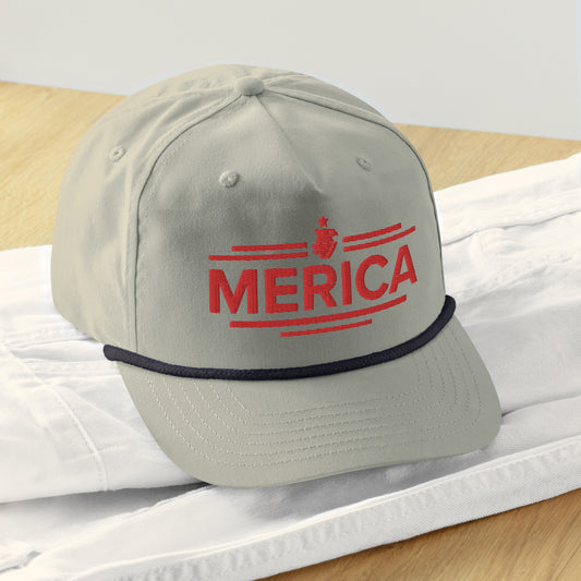 Merica Golf rope cap